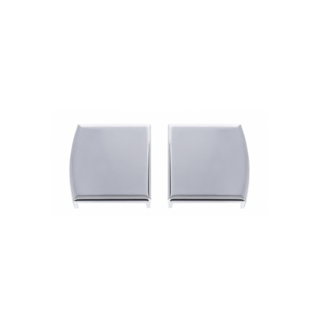 Accesorii cada - Set 2 capace cromate pentru paravan de cada Easy New cu 1 si 2 aripi, Cersanit Easy