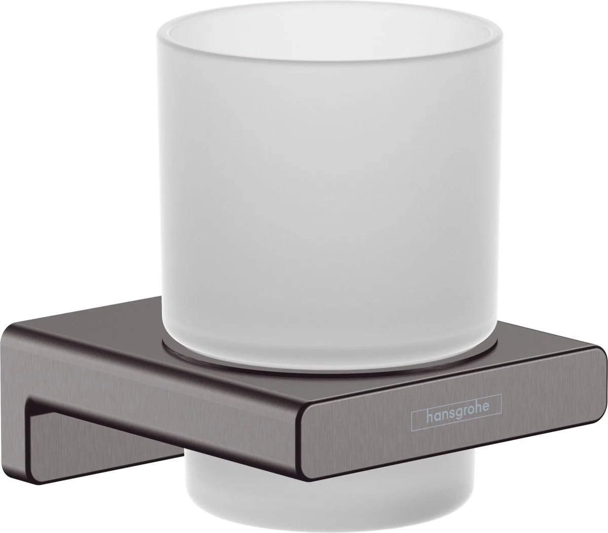 Set accesorii baie Hansgrohe AddStoris, negru periat [4]