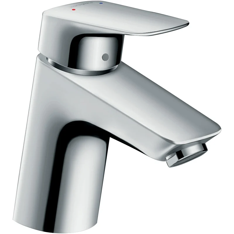 Set baterie cada si baterie lavoar cu accesorii baie Hansgrohe Logis, crom lucios [2]