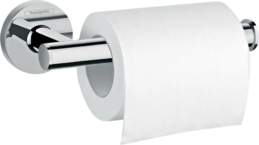 Set baterie cada si baterie lavoar cu accesorii baie Hansgrohe Logis, crom lucios [7]