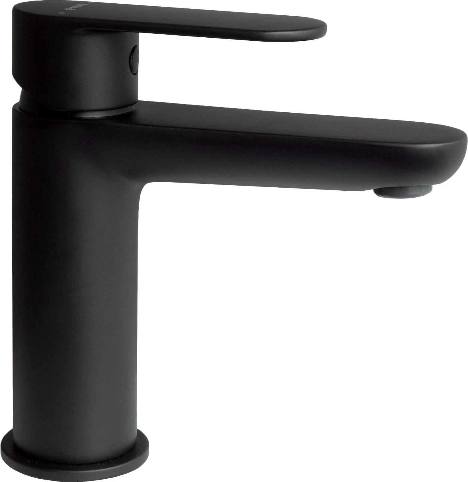 Set baterie cada si baterie lavoar Deante Alpinia cu accesorii baie Deante Round, negru [2]