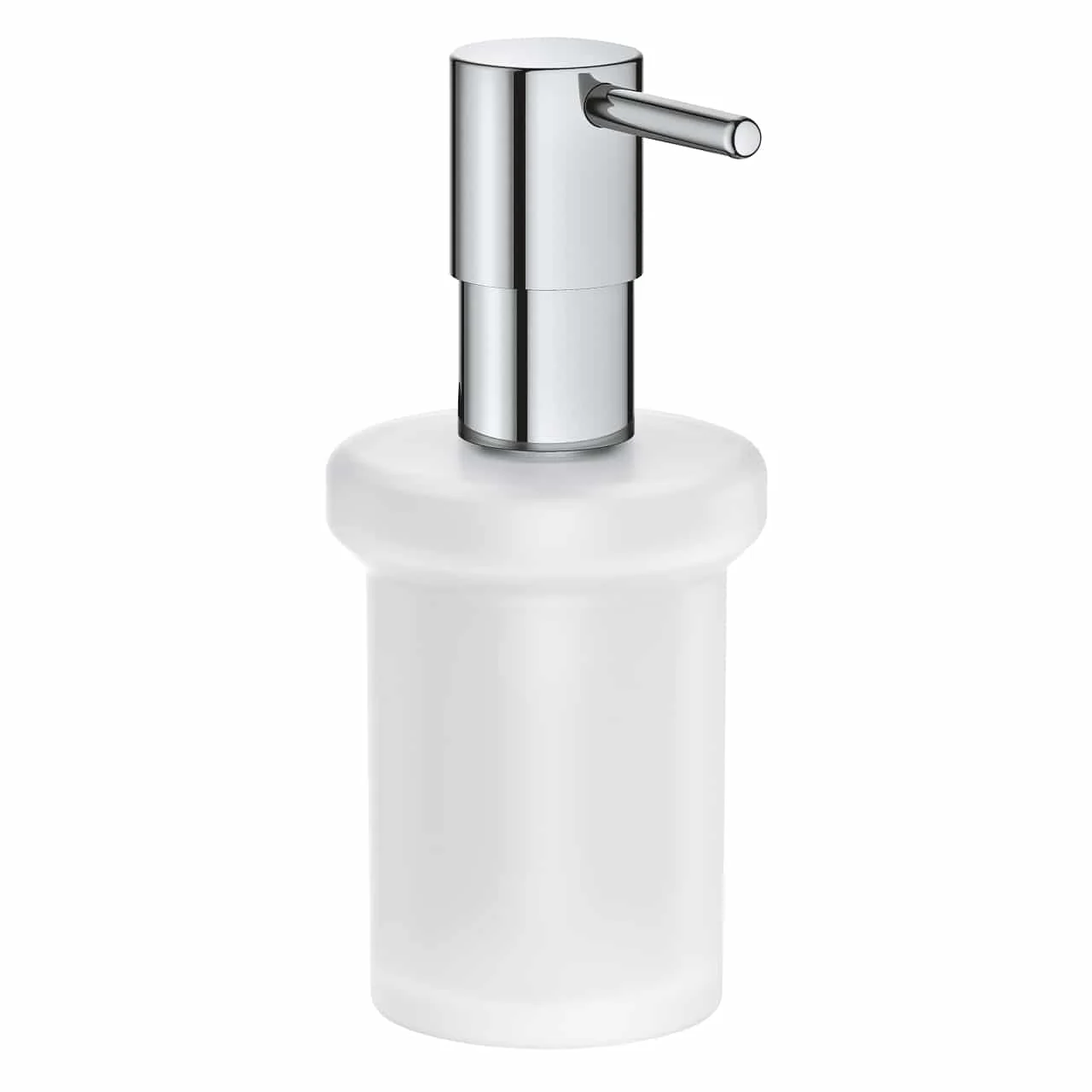 Set baterie cada si baterie lavoar Grohe Eurocube cu accesorii baie Grohe Essentials, crom lucios [3]