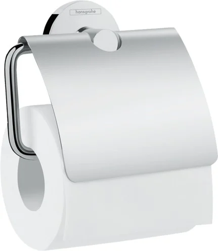 Set baterie cada si baterie lavoar Hansgrohe Finoris cu accesorii baie Hansgrohe Logis, crom lucios [3]