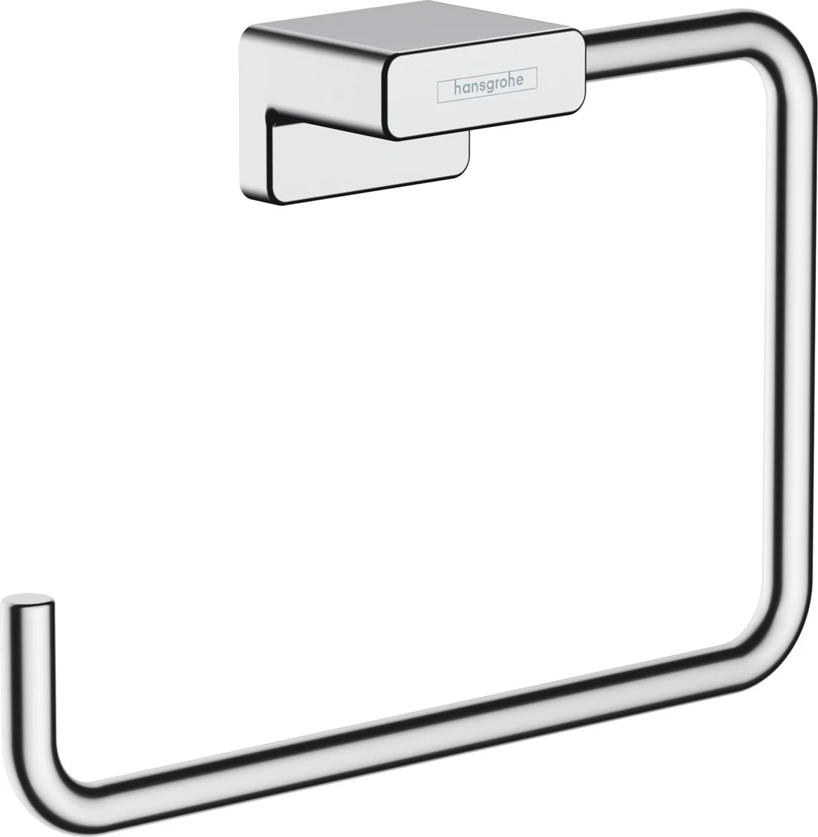Set baterie cada si baterie lavoar Hansgrohe Metropol cu accesorii baie Hansgrohe AddStoris, crom lucios [7]