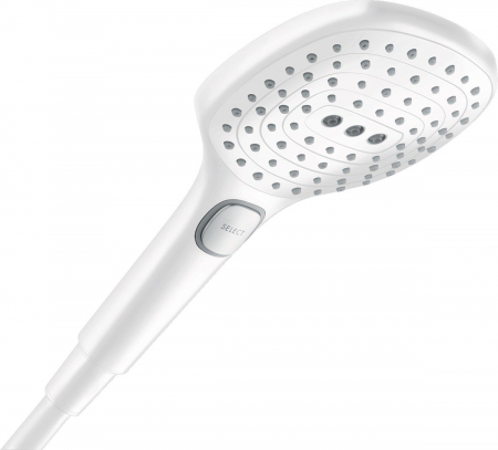 Set baterie lavoar, baterie cada si set de dus, alb mat, Hansgrohe Talis E [3]