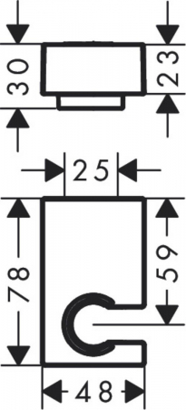Set baterie lavoar, baterie cada si set de dus, alb mat, Hansgrohe Talis E [10]