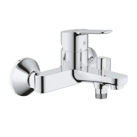Set baterie lavoar, baterie cada si set de dus, crom lucios, Grohe BauEdge [3]
