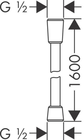 Set baterie lavoar, baterie cada si set de dus, negru mat, Hansgrohe Talis E [9]