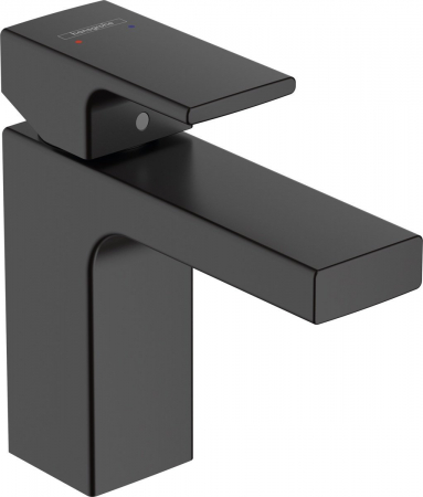 Set baterie lavoar, baterie cada si set de dus, negru mat, Hansgrohe Vernis Shape [1]