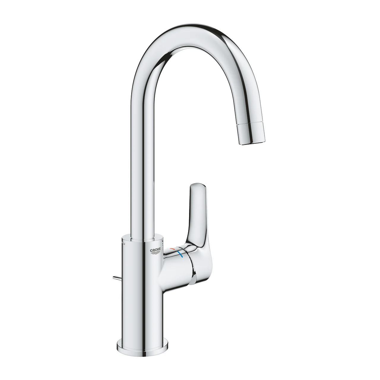 Set baterie lavoar Grohe Eurosmart New si accesorii baie Grohe Essentials, crom [1]
