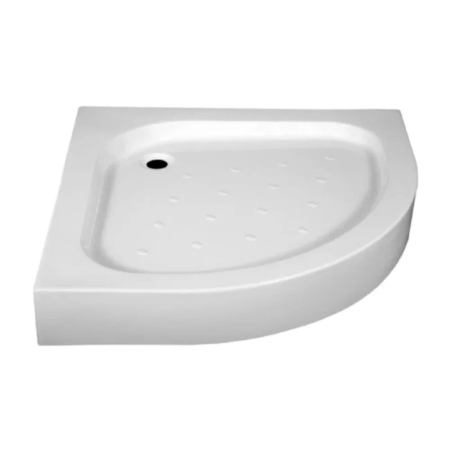 Set cabină de duș Radaway Alienta A 90x90 cm, uși culisante, cădiță Tinos A Compact și sifon [1]