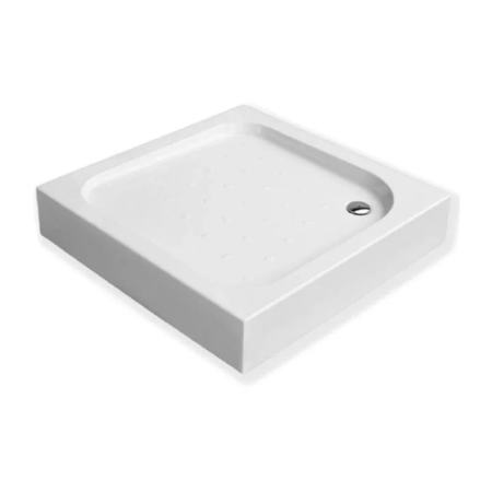 Set cabina de dus patrata Radaway Torrenta KDJ 90x90 cm, usa batanta dreapta, cadita Tinos C Compact si sifon [1]