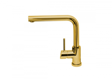 Set chiuveta bucatarie inox Kombino 50 si baterie bucatarie Fluid Monarch bronz [2]