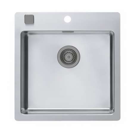 Set chiuveta bucatarie inox Pure 30 si baterie bucatarie Laguna Monarch antracit [1]