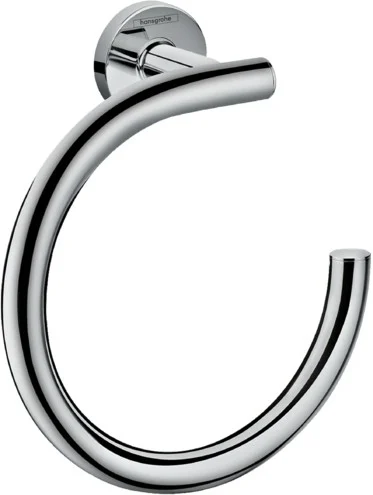 Set coloana dus si baterie lavoar Hansgrohe Vernis Blend si accesorii baie Hansgrohe Logis, crom [6]