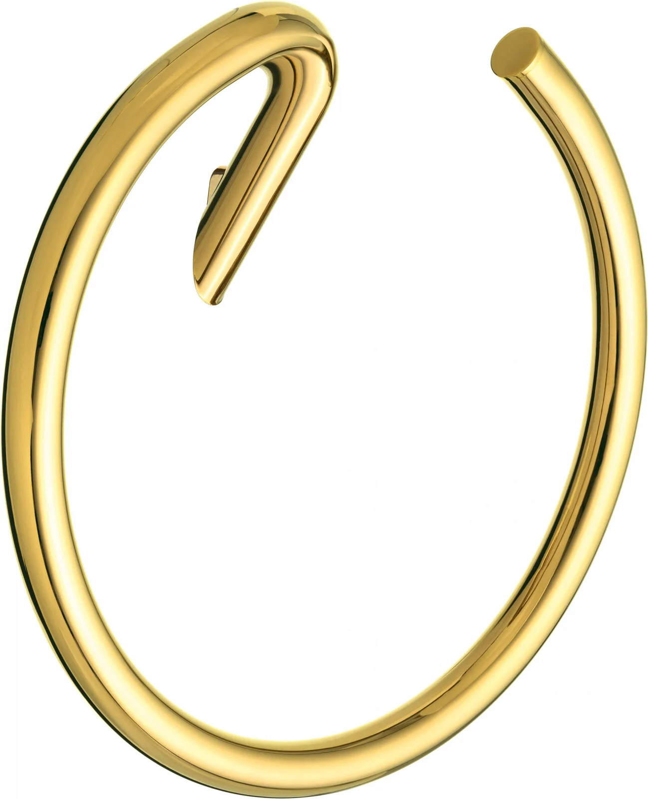 Set coloana dus si baterie lavoar Deante Arnika cu accesorii Deante Silia, auriu lucios [7]