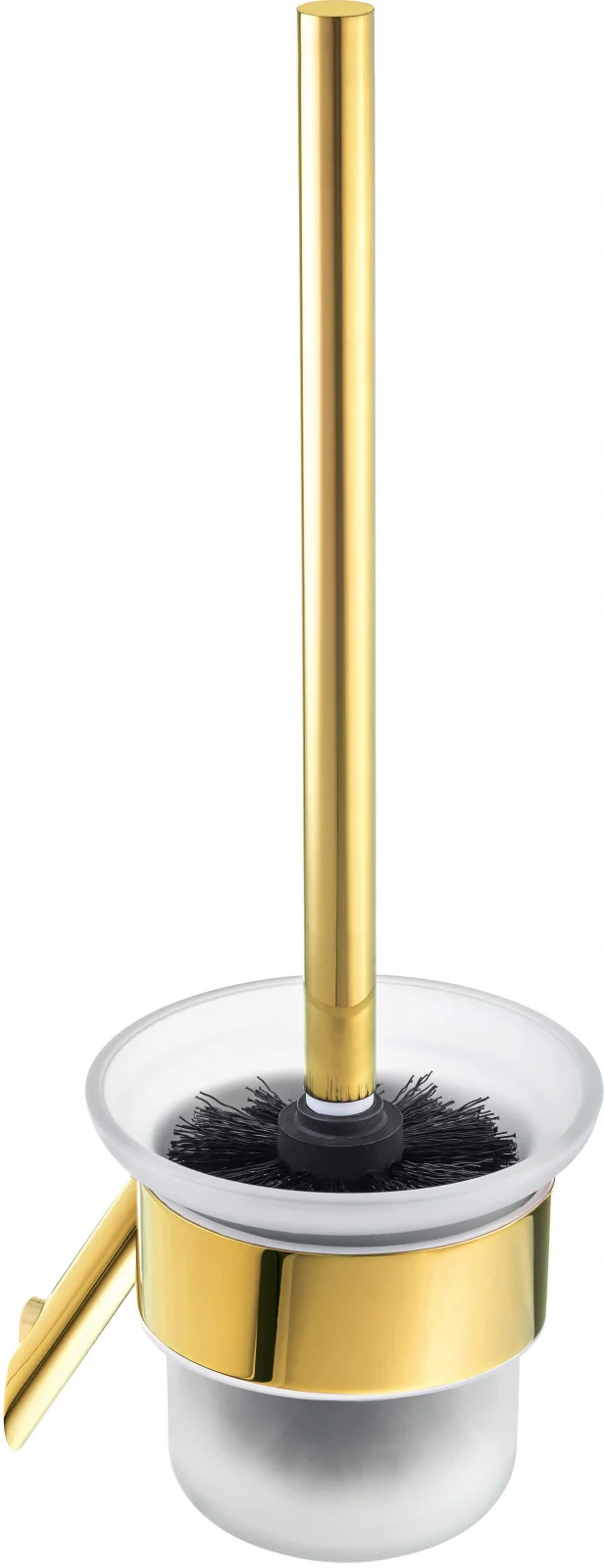 Set coloana dus si baterie lavoar Deante Arnika cu accesorii Deante Silia, auriu lucios [5]