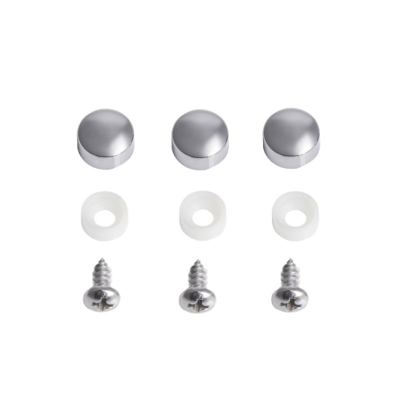 Accesorii cada - Set de capace si suruburi din plastic pentru paravan de cada Cersanit Easy New
