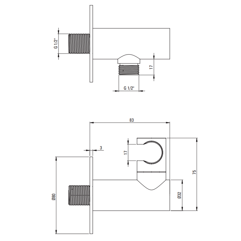 Set de dus incastrat culoare auriu periat Deante Silia [7]