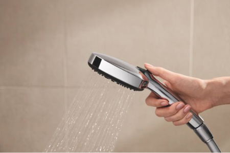 Set de dus cu termostat cu 2 jeturi, crom lucios, Grohe Vitalio Comfort [4]