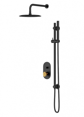 Set de dus incastrat Cersanit Inverto, negru mat [1]
