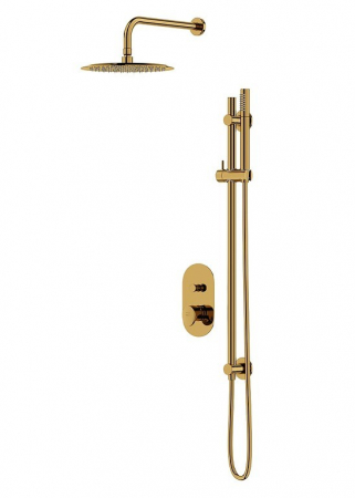 Set de dus incastrat Cersanit Inverto, auriu lucios [1]