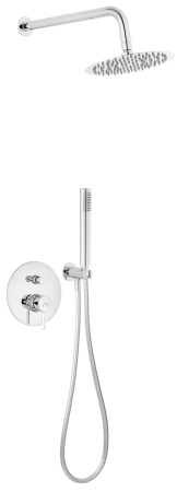 Sisteme de dus - Set de dus incastrat cu 2 functii, crom lucios, Ferro Ciriculus