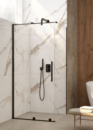 Set de dus incastrat Deante Silia negru mat [1]