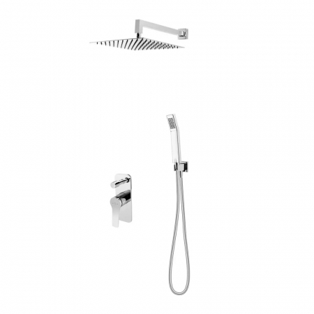 Sisteme de dus incastrate - Set de dus incastrat FDesign Seppia, crom lucios