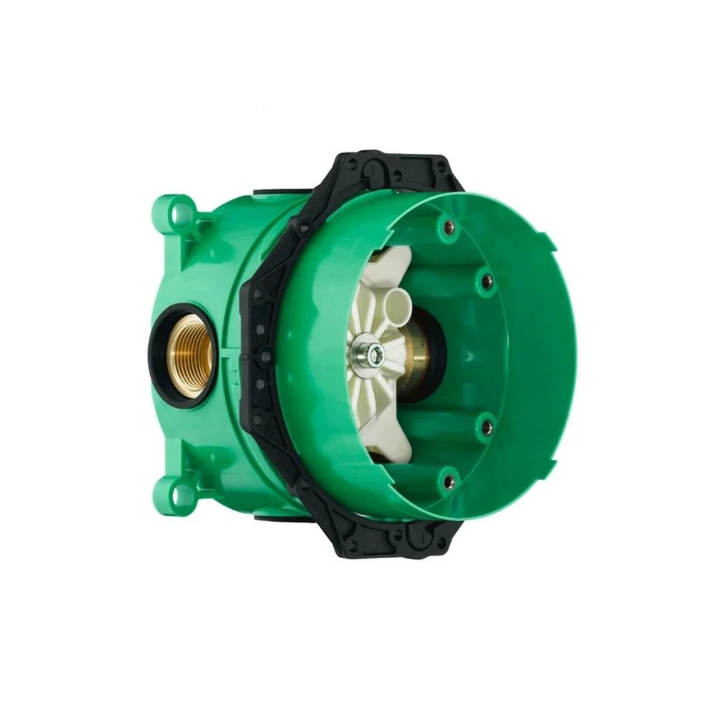 Set de dus incastrat, negru mat, cu tehnologie QuickClean, Hansgrohe [7]