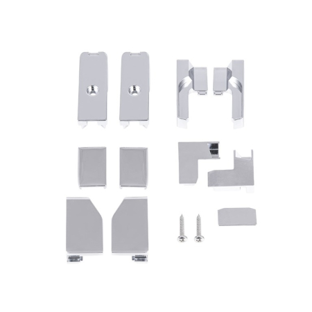 Accesorii dus - Set de suruburi si elemente din plastic patrate / usi, Cersanit Moduo