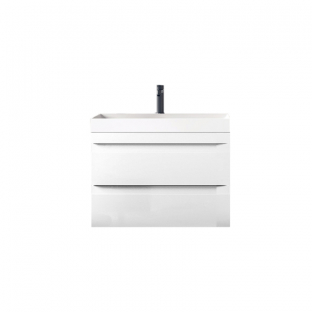 Mobilier baie - Set dulap baie cu lavoar inclus KolpaSan Naomi 60 cm, alb