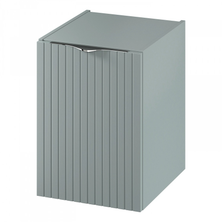 Set dulap baie suspendat 2 sertare cu blat inclus, dulap baie suspendat si dulap baie tip coloana, culoare fiord mat, MDF,Cersanit Tirso [3]