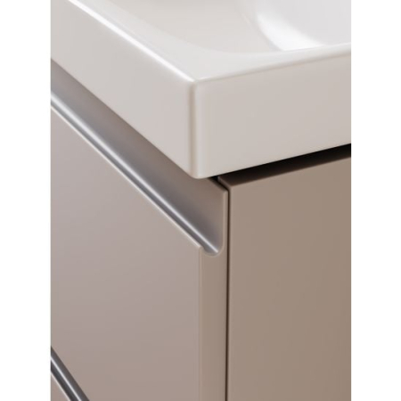 Set dulap baie suspendat cu lavoar inclus 60 cm, casmir, Cersanit Moduo [1]