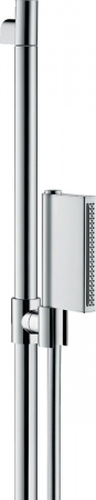 Baie - Set dus crom cu bara, para dus cu 2 functii si furtun Hansgrohe Axor One