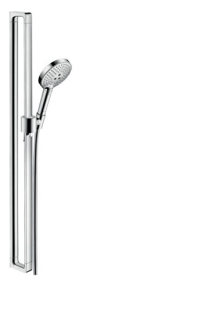 Seturi de dus - Set dus crom cu bara, para dus cu 3 functii si furtun Hansgrohe Axor Citterio E