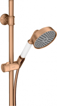 Seturi de dus - Set dus bronz periat cu bara, para dus si furtun Hansgrohe Axor Montreux