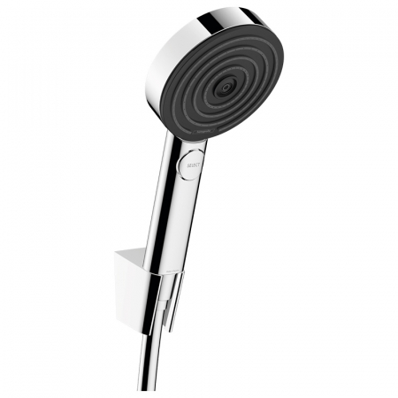 Set dus cu para, suport fix si furtun inclus crom Hansgrohe, Pulsify Select 105 [0]