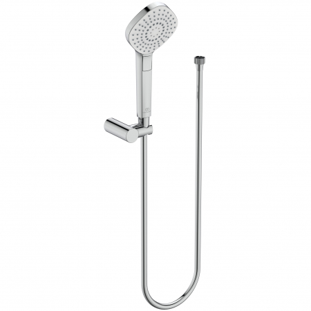 Seturi de dus - Set de dus Ideal Standard IdealRain Evo Diamond cu para dus 3 functii, furtun si agatatoare, crom lucios