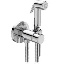 Baterie bideu incastrata, cu dus, furtun si suport, crom, Ideal Standard IdealSpray [0]