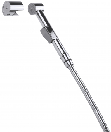 Set dus igienic Deante Bidetta cu suport fix, 150 cm, crom lucios [3]