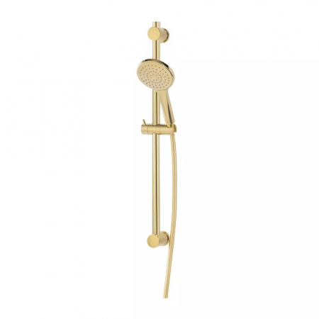Seturi de dus - Set de dus FDesign Inula cu bara, para dus o functie si furtun, auriu lucios