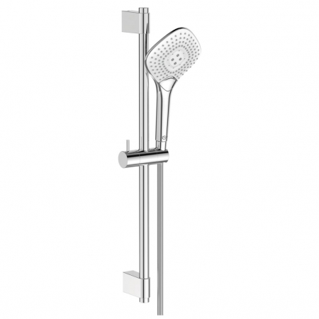 Set de dus Ideal Standard Idealrain EvoJet Diamond cu bara 60 cm, para dus 3 functii si furtun, crom lucios [0]
