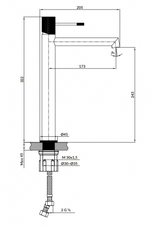 Set lavoar baie sticla securizata, baterie plus oglinda rotunda cu iluminare LED si dezaburire Gold-Lady [3]