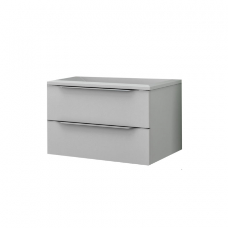 Mobilier baie - Set dulap baie cu lavoar inclus Kolpasan Tara, 91 cm, alb