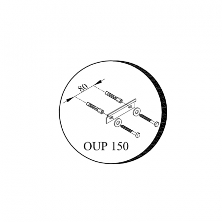 Set dulap baie cu lavoar inclus Kolpasan Pandora, 150 cm, alb [5]