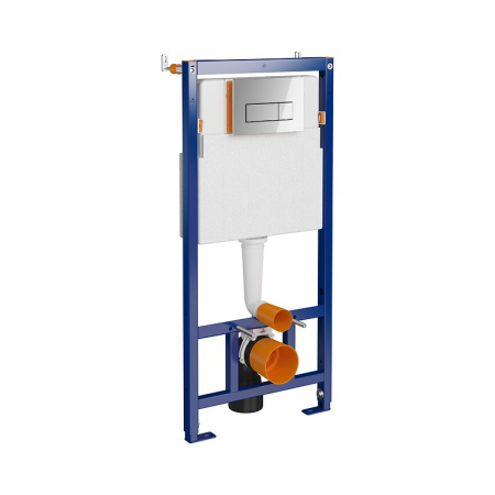 Baie - Set rezervor wc incastrat Cersanit Tech Line Opti B652 plus clapeta crom lucios
