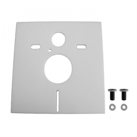 Set rezervor wc incastrat cu set fixare, clapeta actionare crom si izolare fonica Geberit Delta 51 [1]