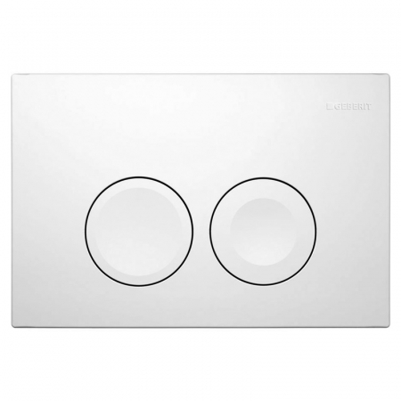 Set rezervor Wc Incastrat Geberit cu set fixare si clapeta alba Duofix Delta [3]