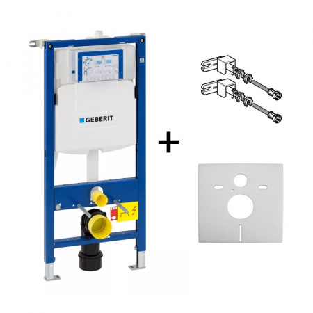 Rezervoare incastrate - Set rezervor Wc incastrat cu set fixare si set antifonare, Sigma 12cm, UP320 Geberit